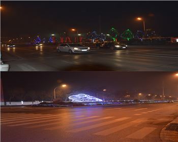 寧夏節日亮化項目北客站